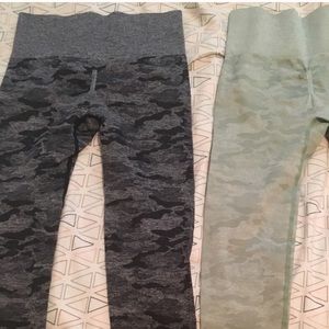 camo high waisted leggings! Size SMALL